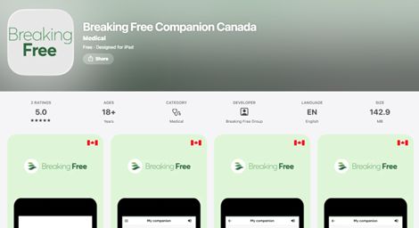 breaking free application