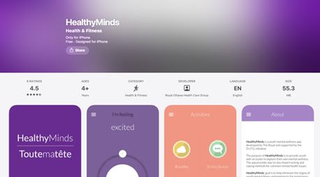 Healthy Minds app